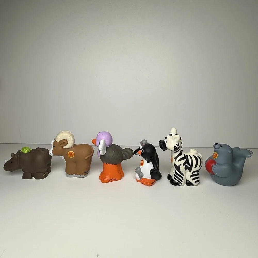 Fisher‎ Price Little People Figure Toy Alphabet Animals Zoo Mammals Birds 6